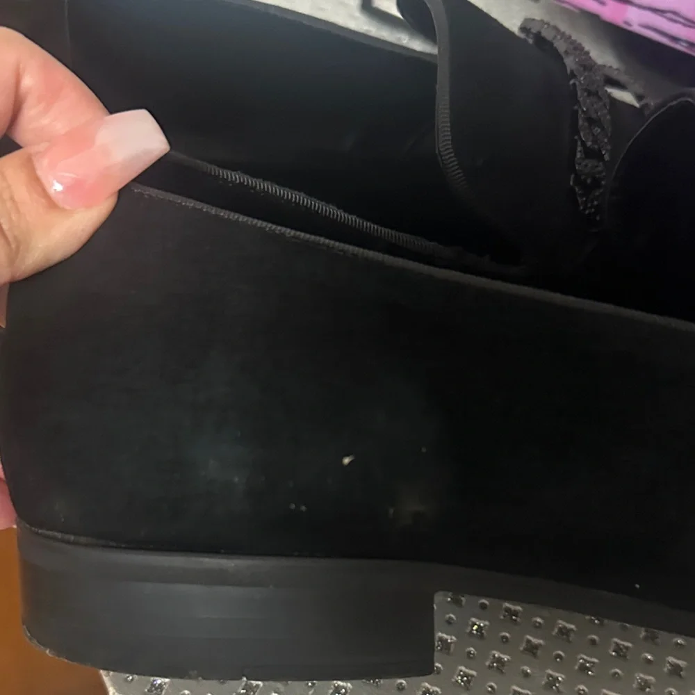 Aldo Men's Black Connery Loafers, Size 12